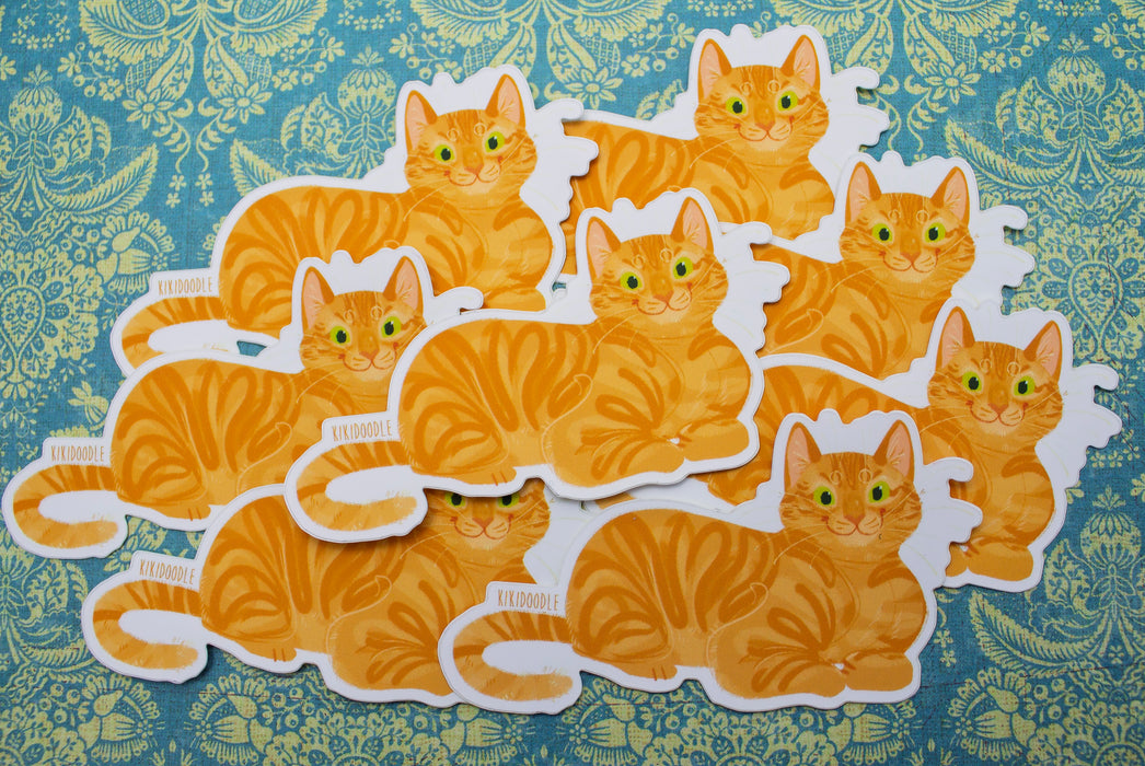 Orange Howard - Vinyl Sticker