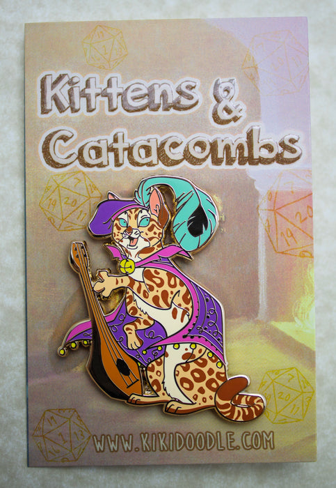 Bard Bengal - Enamel Pin