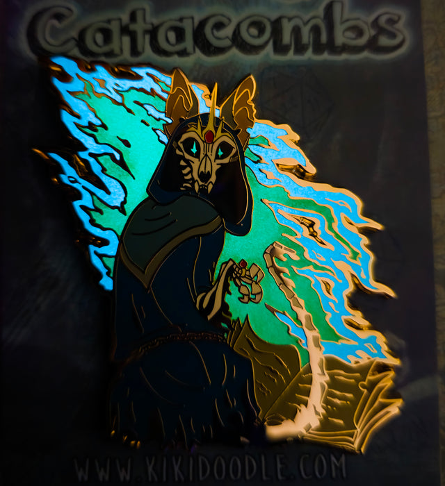 Lich - Glow in the Dark Enamel Pin