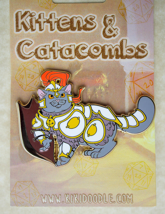 Paladin British Shorthair - Enamel Pin