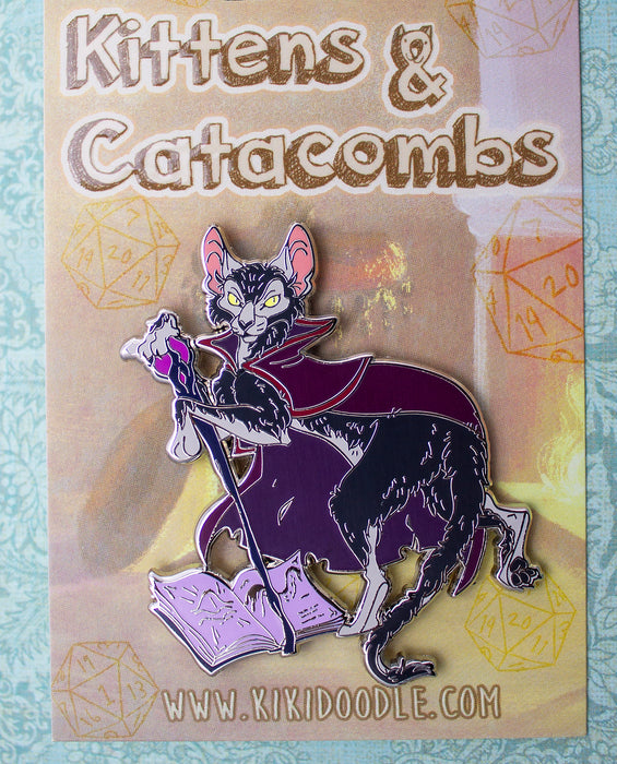 Warlock Lykoi- Enamel Pin