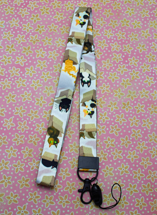 Box cat lanyard