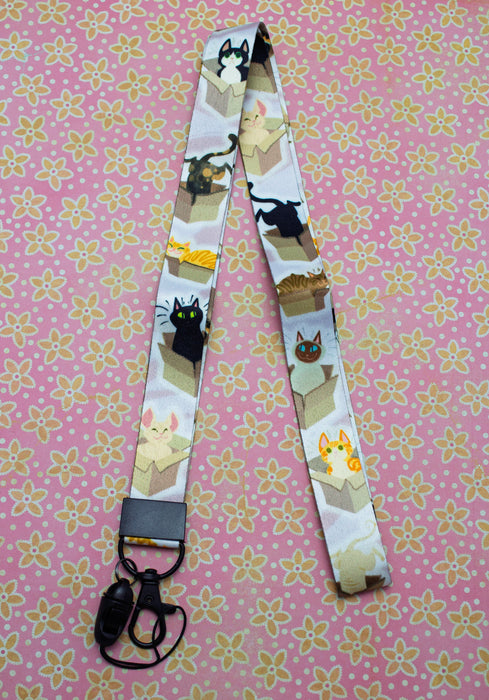 Box cat lanyard
