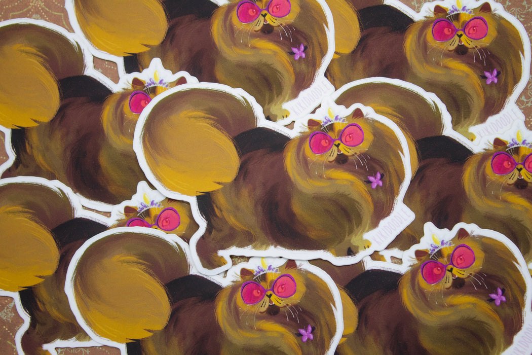 Princess Donut - Vinyl Sticker