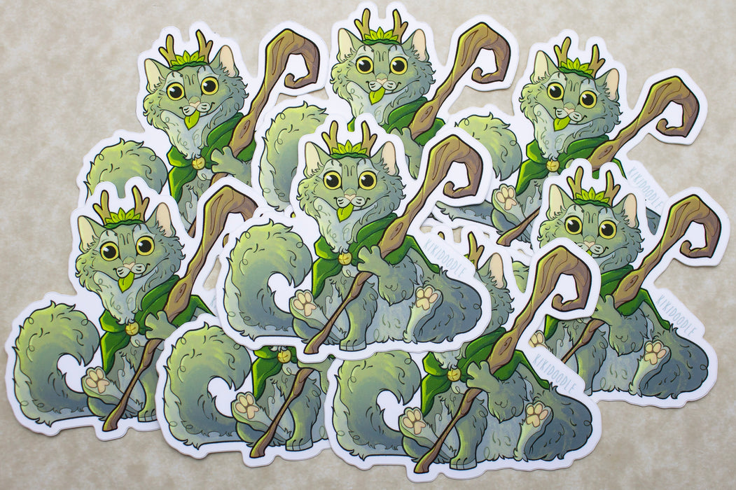 Druid Selkirk Rex - Vinyl Sticker