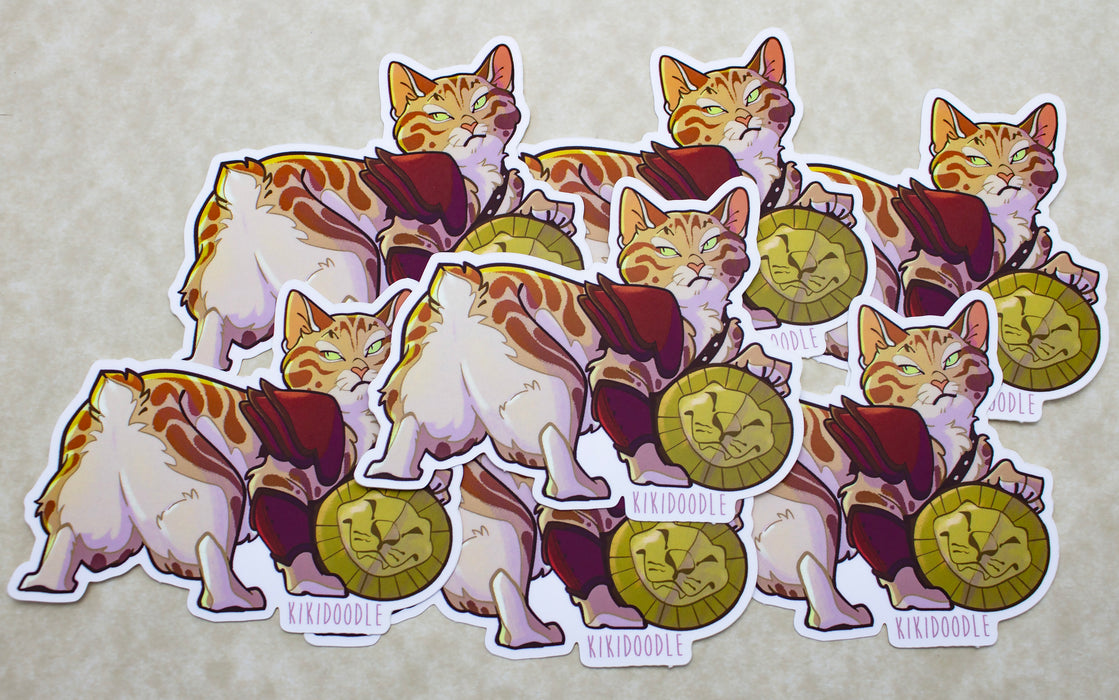 Fighter Manx- Vinyl Sticker
