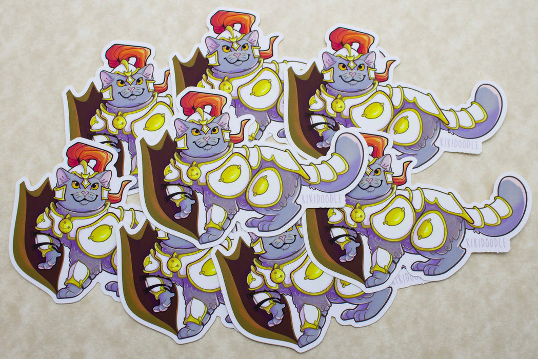 Paladin British Shorthair - Vinyl Sticker
