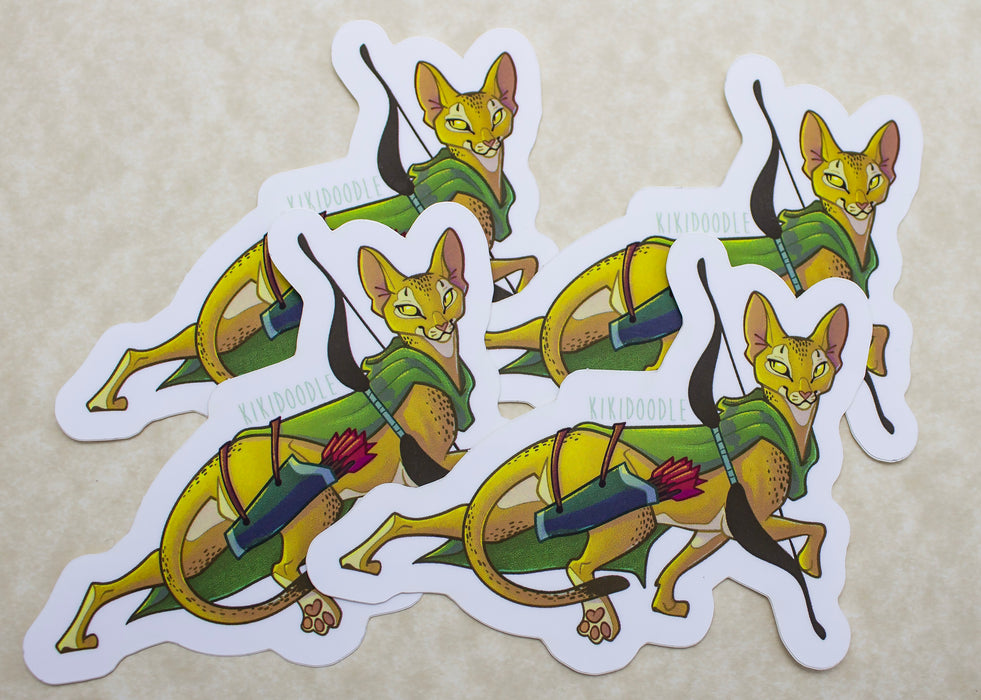 Ranger Abysinnian - Vinyl Sticker