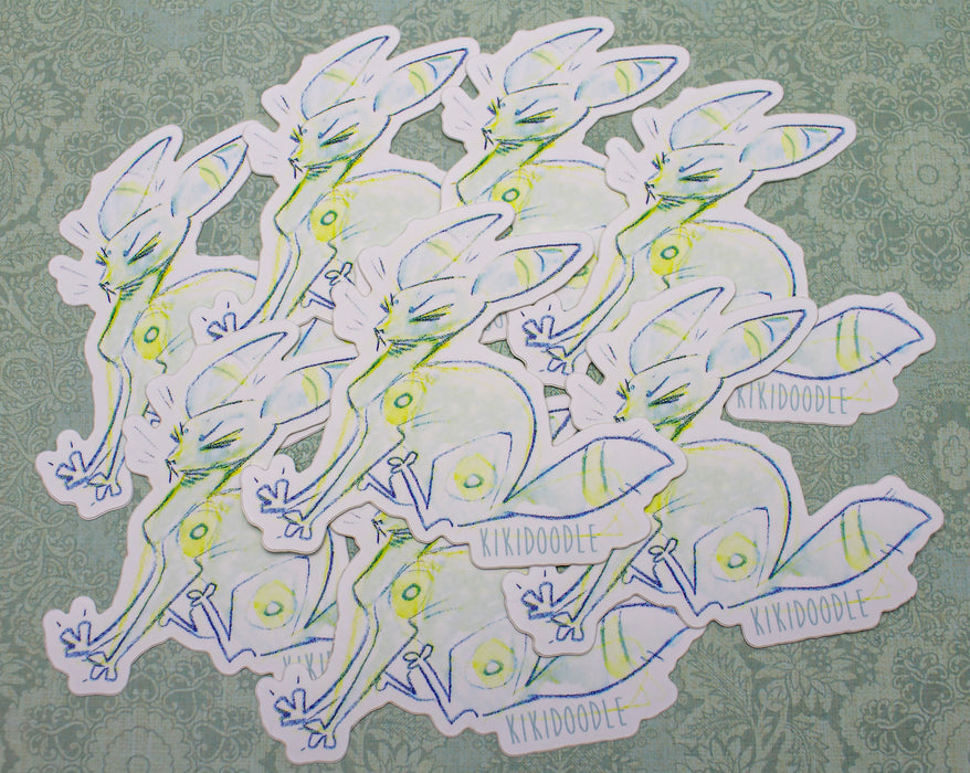 Derpy Umbreon - Vinyl Sticker