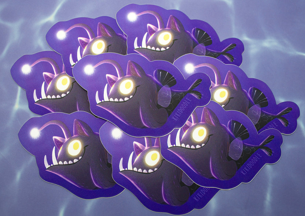 Bombangler Purrmaid - Vinyl Sticker