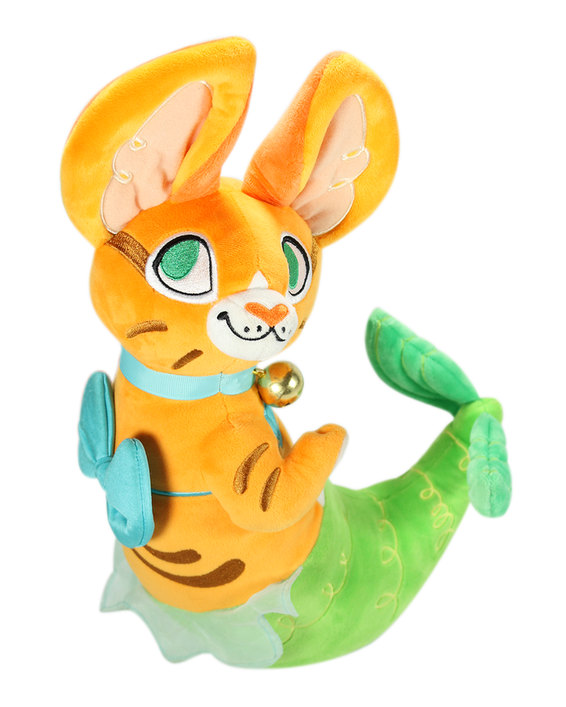 Orange Tabby Purrmaid KikiDoodle